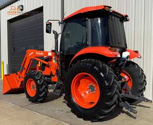 Tracteur à chenilles M6060 4x4 automatique 2021 avec chargeur et godet à attache rapide, longue durée de vie - Product Image 5