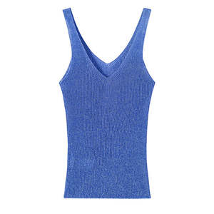 เสื้อกล้ามทรงแมนดารินผ้าสแปนเด็กซ์/คอตตอน ระบายอากาศ แห้งเร็ว น้ำหนักเบา สไตล์สปอร์ตเรียบง่าย แนวสตรีทยุโรป ขายดี คุณภาพสูง - Product Image 3