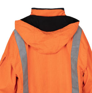 เสื้อแจ็กเก็ตผู้ชายสะท้อนแสง, เสื้อแจ็กเก็ตนิรภัยสำหรับใส่ทำงานกันน้ำสะท้อนแสงติดโลโก้ออกแบบได้ตามต้องการ - Product Image 2