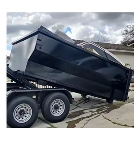 Benne à ordures massive de construction de 40 verges disponible peut contenir jusqu'à 4 tonnes, parfaite pour les entrepreneurs et les constructeurs - Product Image 1