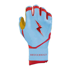 Guantes de Bateo de Cuero Duraderos y Ecológicos de Alta Calidad para Softbol y Béisbol, con Logotipo Personalizable, Nivel Profesional, con Cierre de Velcro - Product Image 2