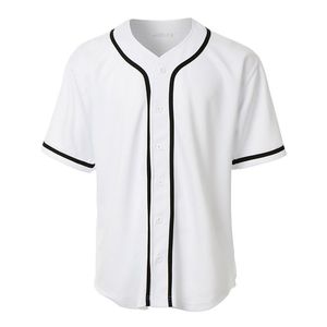 Vêtements de baseball et de softball respirants avec logo personnalisé pour hommes Ensemble pantalons et shorts en jersey à boutons à sublimation en vente - Product Image 5