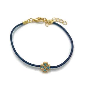 Fashion Charm Evil Eye Perlé pour Bracelet - Product Image 1