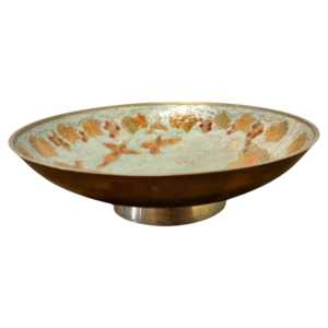 Brass Metal Handcrafted Decorative <b>Deep</b> Fruit <b>Bowl</b> For Royal Hotel Dinnerware Catering Serving Food Fruit Safe Serving <b>Bowl</b> - Product Image 1