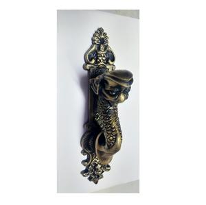 Aldaba de puerta con hojas de hierro, diseño elegante - Product Image 6