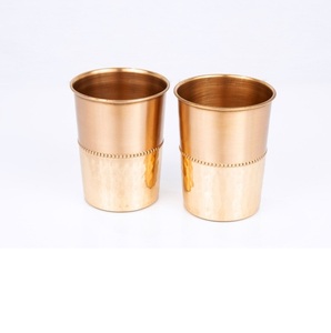 Copas de vino de vidrio de metal de cobre de diseñador a bajo precio Diseños de moda Diseños más de tendencia Uso muy exigente en hoteles - Product Image 6