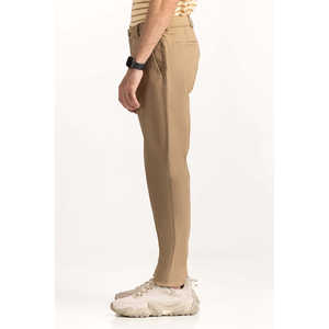 Pantalones Chinos Aviator Color Caqui, 100% Algodón, Logotipo Personalizable, Corte Recto, Cierres de Cremallera, Estilo Formal, Tallas XL a 6XL Disponibles, MN-TRC-SS25-015 - Product Image 3