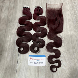 Meilleure vente, qualité supérieure, extensions de cheveux humains vietnamiens ondulés, double trame, lots en gros, achetez pour la livraison gratuite - Product Image 2