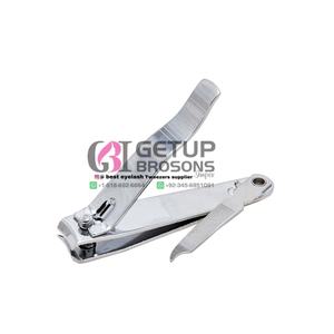 Belles coupe-ongles en argent inoxydable, de haute qualité, en acier inoxydable, avec votre propre Logo, emballage personnalisé, outils de beauté, nouveauté, 10 pièces - Product Image 2