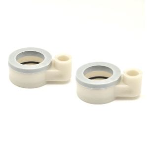 ที่นั่งแบบถอดได้2ชิ้นสำหรับชุดอาบน้ำปุ่มคู่พร้อมซีล - Product Image 1