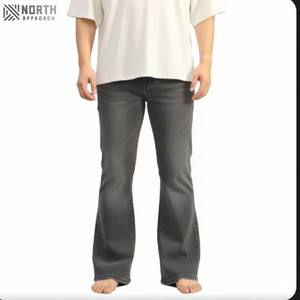 Loose Flared Sweat Pants <b>Men</b> <b>Trouser</b> Stacked Sweat Pants Cotton Oversized Baggy French Terry Wide Leg Sweatpants Winter <b>Trousers</b> - Product Image 2