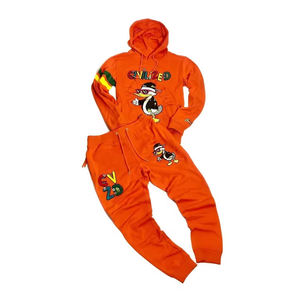 ชุดวอร์มปักลายแฟชั่นสำหรับผู้ชายชุดออกกำลังกายสำหรับใส่วิ่งออกกำลังกายโลโก้ได้ตามต้องการ - Product Image 1