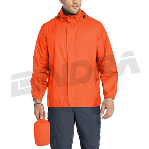 Veste de pluie pour hommes imperméable léger manteau à capuche coupe-vent survêtement voyage coquille holmes vêtements vêtements de pluie en plein air - Product Image 1