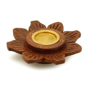 Quemador de Incienso Indio 100% Natural Hecho a Mano con Base de Nácar y Soporte de Madera para Fragancia en Interiores del Hogar, Mezquita o Uso Religioso - Product Image 5