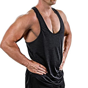 Nouveaux athlètes décontractés Gym Bodybuilders débardeur logo couleur personnalisé Hommes Fitness Gym Shirt - Product Image 5