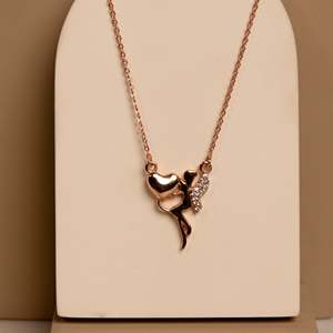Jikroon de Aleación de Zinc en Forma de Corazón para Expresar Amor y Gratitud, Regalo Perfecto para Amigos Leales - Product Image 2