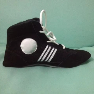 Zapatos Sambo de cuero de tamaño personalizado de alta calidad, equipo de lucha y agarre para artes marciales para Karate - Product Image 1