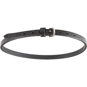 Sangle de muserolle Flash de remplacement culotte en cuir véritable accessoire de bride réglable English Horse Tack Soft Padded Equestrian - Product Image 3