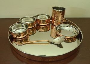 ชุดอาหารเย็นทองเหลืองหรูหราที่เป็นที่ต้องการมากที่สุดสำหรับการรับประทานอาหารแบบดั้งเดิมหรือในโอกาสเทศกาลใช้ในราคาที่ดีที่สุด - Product Image 4