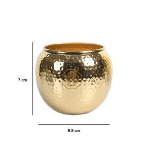 Vase décoratif en métal doré, centre de table de fête moderne, table de mariage de luxe, fabricant en gros, exportation directe d'usine - Product Image 6