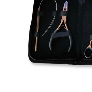 Kit profesional de alicates para extensiones de cabello, grado quirúrgico, acero inoxidable, uso comercial, Ariston International - Product Image 6