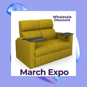 세일 3 월 엑스포!! 제조업체 판매 베로나 트윈 안락 의자 패브릭/인조 가죽 부드러운 성형 폼으로 제작 된 표준 테이블