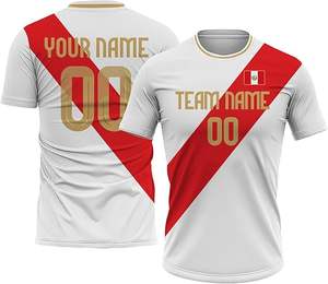 ชุดเล่นฟุตบอลสำหรับผู้ชายชุดเล่นฟุตบอลชุดเล่นฟุตบอลแบบซับลิเมชันใส่สบายออกแบบได้ตามต้องการ - Product Image 4