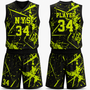 Ensemble d'uniformes de basketball personnalisés par transfert thermique – Maillot et short d'équipe personnalisables, dégradé rouge et blanc, respirant, séchage rapide, unisexe adulte - Product Image 1