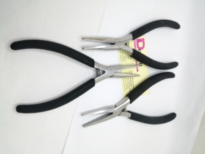 Professional Hair Extension Tools Custom Logo Hair Extension Clamp Plier <b>Surgical</b> Grade Stainless Steel <b>Tape</b> in Pliers - Product Image 5
