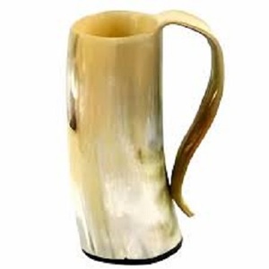 Taza de cuerno de búfalo de alta calidad, taza vikinga, jarra de cuerno para beber, auténtica taza de cuerno para beber de inspiración Medieval para uso de Vasos - Product Image 6