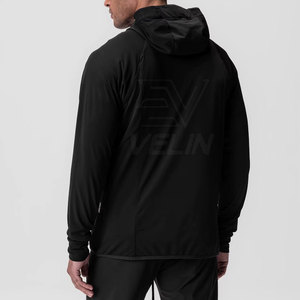 Sudadera con Media Cremallera para Hombre, Logotipo Personalizado al por Mayor, Sudadera con Media Cremallera para Hombre, Suministro Directo de Fábrica - Product Image 3