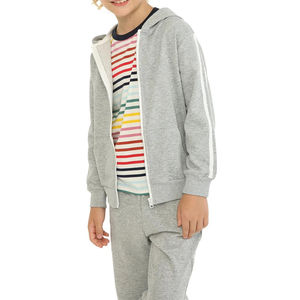 Chándal para niños a precio de fábrica al por mayor, traje para correr, nuevo chándal de moda para niños, conjunto de 2 piezas personalizado, chándal para niños - Product Image 5