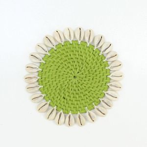 Dessous de verre en rotin à surface douce et lisse, idéal pour protéger les verres délicats ou les tasses en porcelaine tout en conservant un aspect naturel - Product Image 6