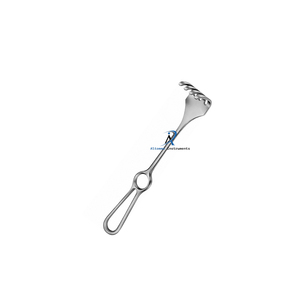 Retractor de heridas VOLKMANN Herramienta quirúrgica de acero inoxidable Premium para retracción y exposición en procedimientos generales y ortopédicos - Product Image 2