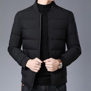 Chaqueta Acolchada Ligera Ecológica Unisex Personalizada OEM, Estilo Urbano, Cuello Alto, Logotipo Bordado en la Parte Delantera, Servicio OEM - Product Image 4