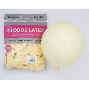 Ballons en latex Party Love 30cm Beige 50 pièces Sac de décoration - Product Image 1