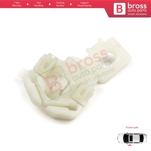 BWR804 Clips de réparation de lève-vitre 2 avant gauche pour Primera P12 WP12 2001-2008 Qashqai MK1 J10 NJ10 JJ10E 2006-2013 80771AV601 - Product Image 4