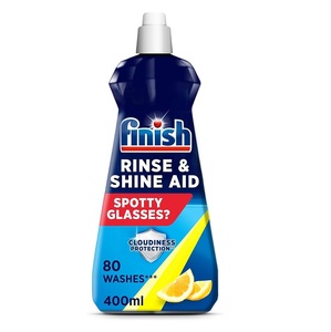 Finish Rinse and Shine Aid Lemon Sparkle, 400 ml, finition brillante et parfum citron rafraîchissant - Product Image 5