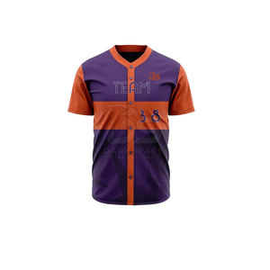 Uniforme de baseball pour jeunes de taille personnalisable Vêtements de sport confortables avec fonction respirante Styles de jeu à faible quantité minimale de commande - Product Image 3
