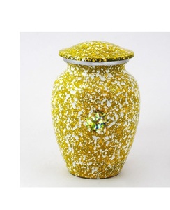 Aluminium Keepsake <b>Urn</b> for Human Ashes Handcrafted Funeral Ash Storage <b>Urn</b> - Pet Memorial <b>Urns</b> for <b>Dogs</b> and Cats Ashes - Product Image 3