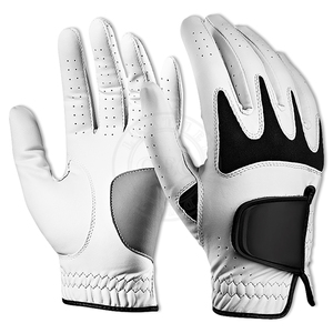 Gants de golf en cuir véritable OEM pour femmes et hommes de haute qualité Cabretta Soft Sports Hand Usage Premium Dernière collection - Product Image 2
