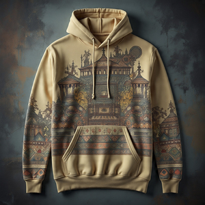 Sudadera con capucha de algodón con cremallera para hombre 100% algodón con logotipo Cómoda cremallera completa para ropa informal al aire libre o deportiva Suave Durable y elegante - Product Image 4