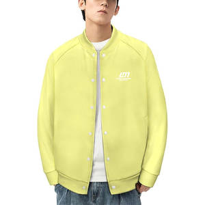 Chaqueta Universitaria con Logotipo Personalizado, Chaqueta de Invierno 100% Algodón, Chaqueta Universitaria de Alta Calidad - Product Image 3