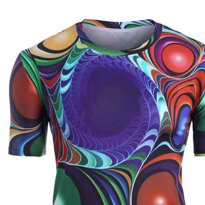 T-Shirt Homme Premium Personnalisé 100% Polyester Coton Respirant Tricoté Sublimation Oem Services Optez pour Notre Respirant - Product Image 2