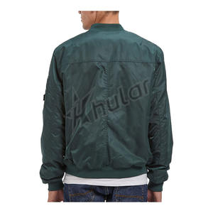 <b>Men's</b> Customizable Logo Ma1 <b>Flight</b> Bomber <b>Jacket</b> Plus Cotton Thickened Baseball Letterman Street Stand Zipper Bomber <b>Jacket</b> - Product Image 2