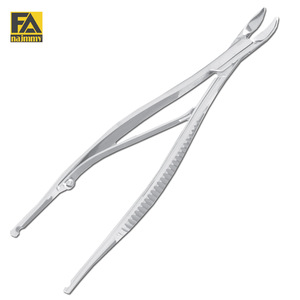 Fórceps manuales Michel Abrazadera quirúrgica de acero inoxidable Base de instrumentos quirúrgicos - Product Image 2