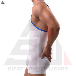 Hommes Wrestling Singlet Athletic Body Sous-Vêtements Singlets Bonne Qualité Fighting Gears Singlets Pas Cher Prix - Product Image 3