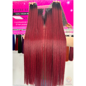 Cabello de un donante de hueso recto de la más alta calidad de vendedores de cabello crudo vietnamita, paquetes de extensiones de cabello, pelucas de cabello humano - Product Image 2