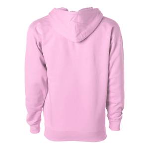 Vente en gros, 100% coton, uni, unisexe, Zip complet, sweat à capuche, Logo personnalisé, Oversize, pull vierge - Product Image 2