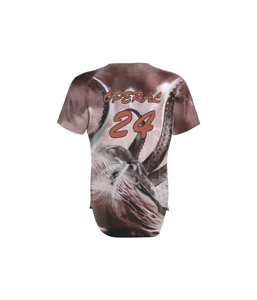Ropa Deportiva Unisex de Poliéster de Secado Rápido, Transpirable, con Logotipo Personalizado Impreso por Sublimación, Conjuntos de Camisetas de Béisbol Elegantes para Hombres Adultos - Product Image 3